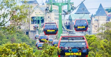 Nhà ga - Cáp treo và các công trình phụ trợ thuộc Bà Nà Hills - Đà Nẵng và đảo Hòn Thơm - Phú Quốc