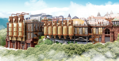 Khu lễ hội Beer Plaza - Sun World Bà Nà Hills Đà Nẵng