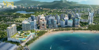 CỤM TÒA NHÀ KHU HỖN HỢP THƯƠNG MẠI DỊCH VỤ BÃI ĐẤT ĐỎ – GÓP PHẦN KIẾN TẠO TỔ HỢP ĐÔ THỊ HIỆN ĐẠI