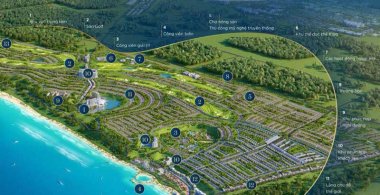 Phân khu 4, 5 và khu Rừng dự án Novaworld - Phan Thiết