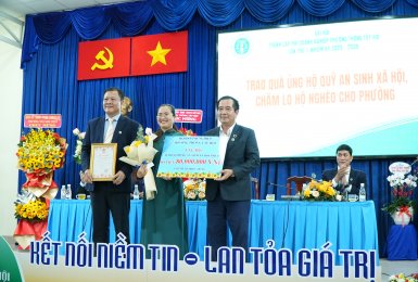 TẬP ĐOÀN VÂN KHÁNH ĐỒNG HÀNH CÙNG ĐẠI HỘI HỘI DOANH NGHIỆP PHƯỜNG THÔNG TÂY HỘI